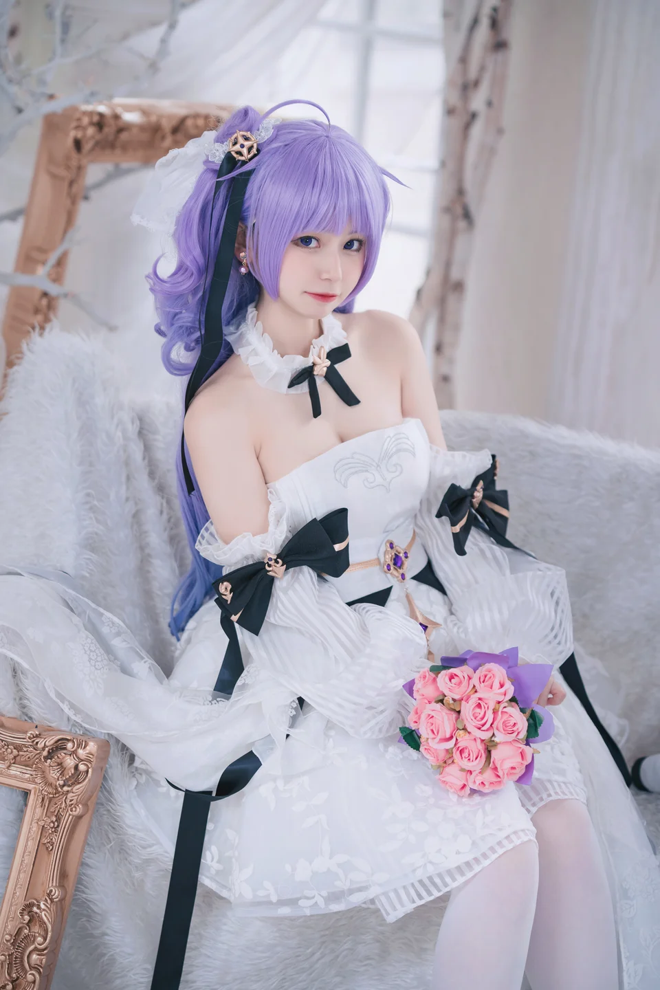 猫大人 - 碧蓝航线 独角兽 花嫁 [23P-273MB] tg@simisebaisi 【丝足阁】001.webp